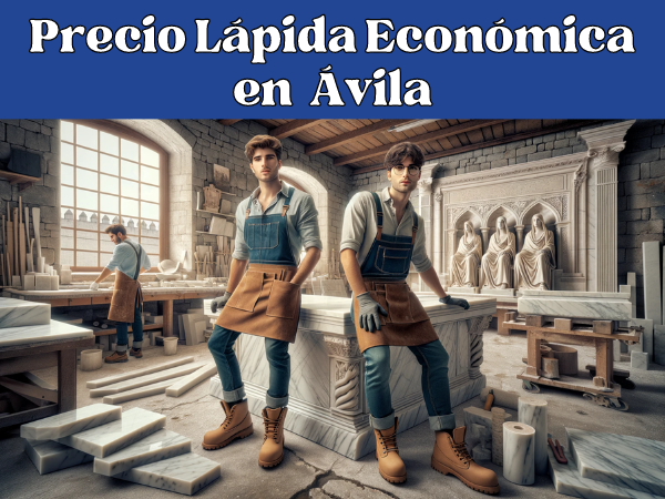 Presupuesto Lápida Económica en Ávila – Precio y Calidad